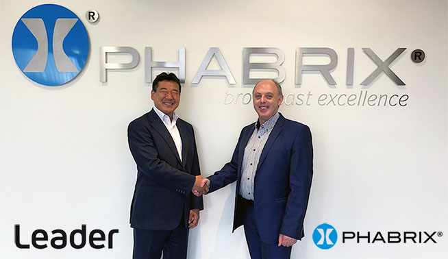 Leader Electronics acquires PHABRIX Ltd to create a global Test and Measurement force
