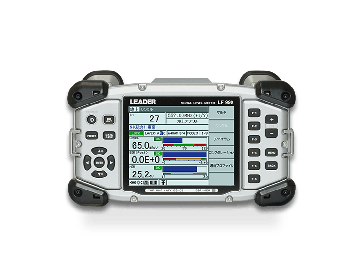 LEADER リーダー電子 シグナルレベルメーター LF985A デジタルレベルチェッカー レベルチェッカー・シグナルレベルメーター・TV