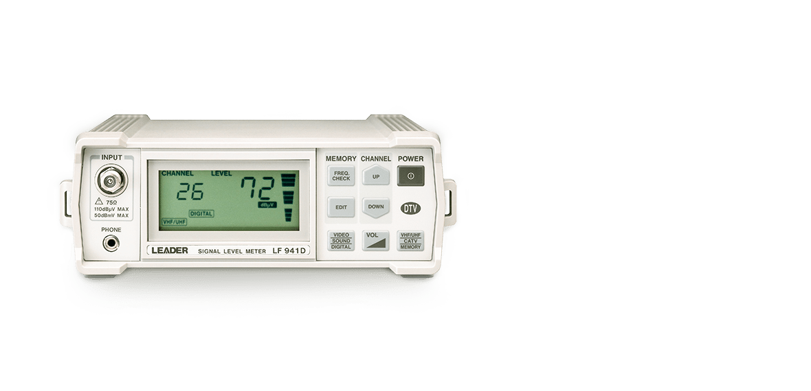 LEADER SIGNAL　LEVEL　METER LF　 941D