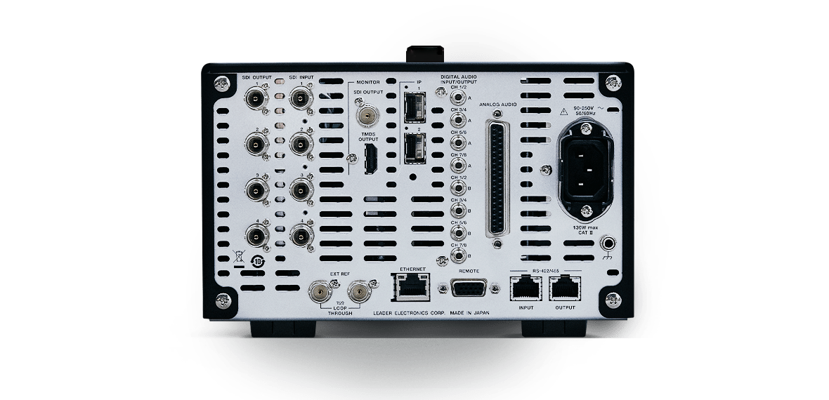 LV5600 | Waveform Monitors | Leader Electronics Corporation